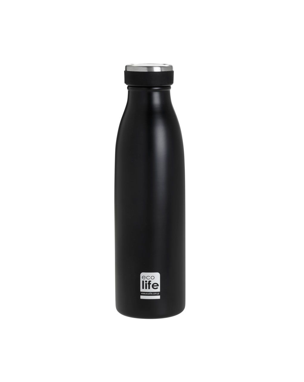 Ecolife μπουκάλι θερμός 500ml black slim 33-bo-3038 - Ecolife