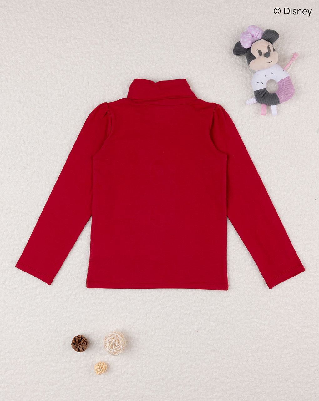παιδική μπλούζα ζιβάγκο κόκκινη με τη minnie για κορίτσι - Prénatal