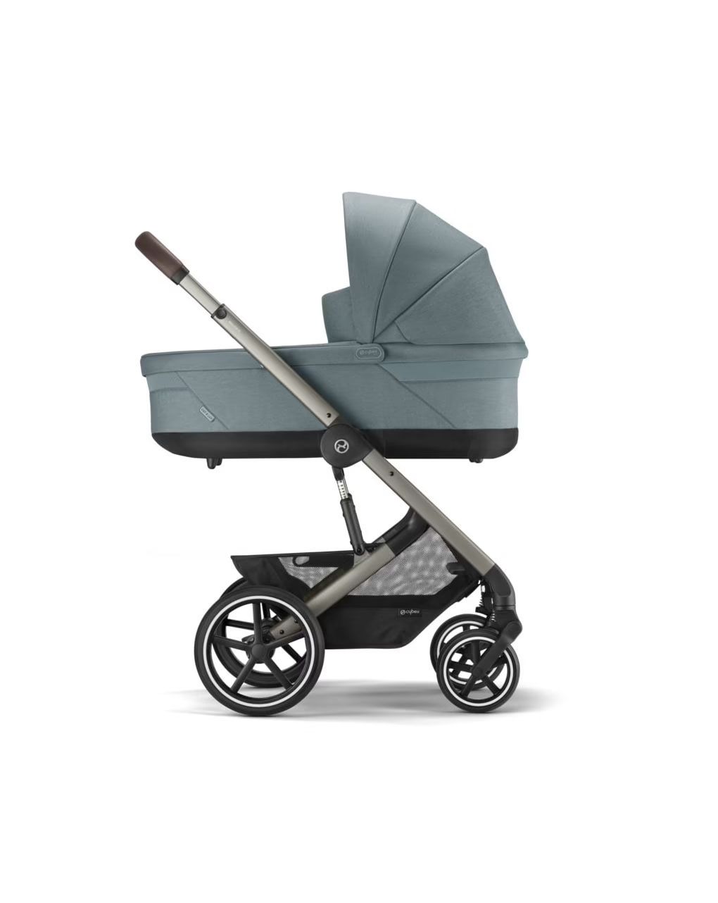 Cybex καρότσι 3σε1 balios s lux sky blue με κάθισμα aton s2 i-size + port bebe + αντάπτορες - Cybex