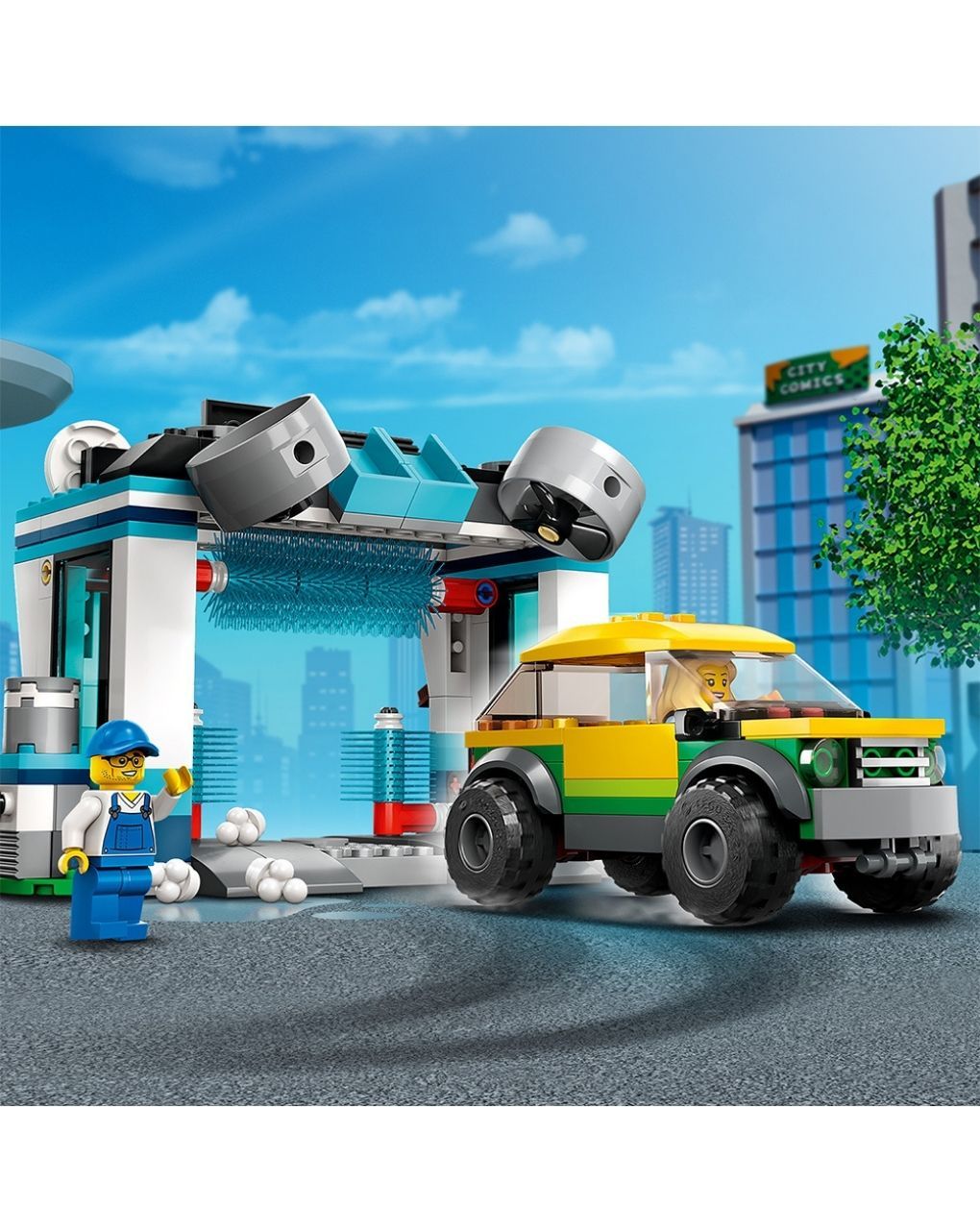 Lego city πλυντήριο αυτοκινήτων 60362 - LEGO