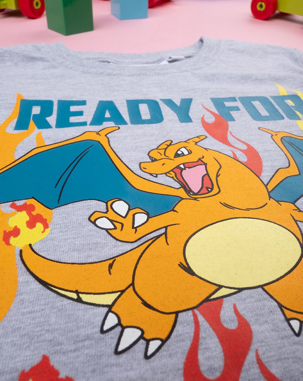 παιδική μπλούζα γκρι pokémon για αγόρι - Prénatal