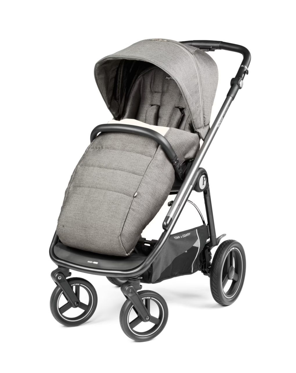 Peg perego σύστημα μεταφοράς veloce tc slk  3 in 1 city grey - Peg-Pérego