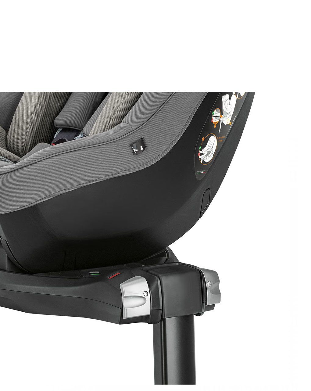 Inglesina κάθισμα αυτοκινήτου marco polo 360° i-size (40-105cm) stone grey - Inglesina