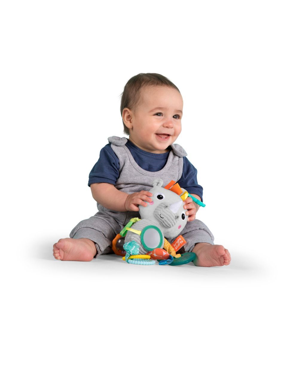 Bright starts kids ii playful pals activity toy - rhino παιχνίδι 12275 - KIDS II
