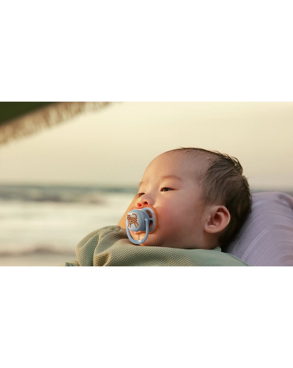 Philips avent πιπίλα ultra air blue sun-rainbow 0-6m scf087/02 - Philips Avent