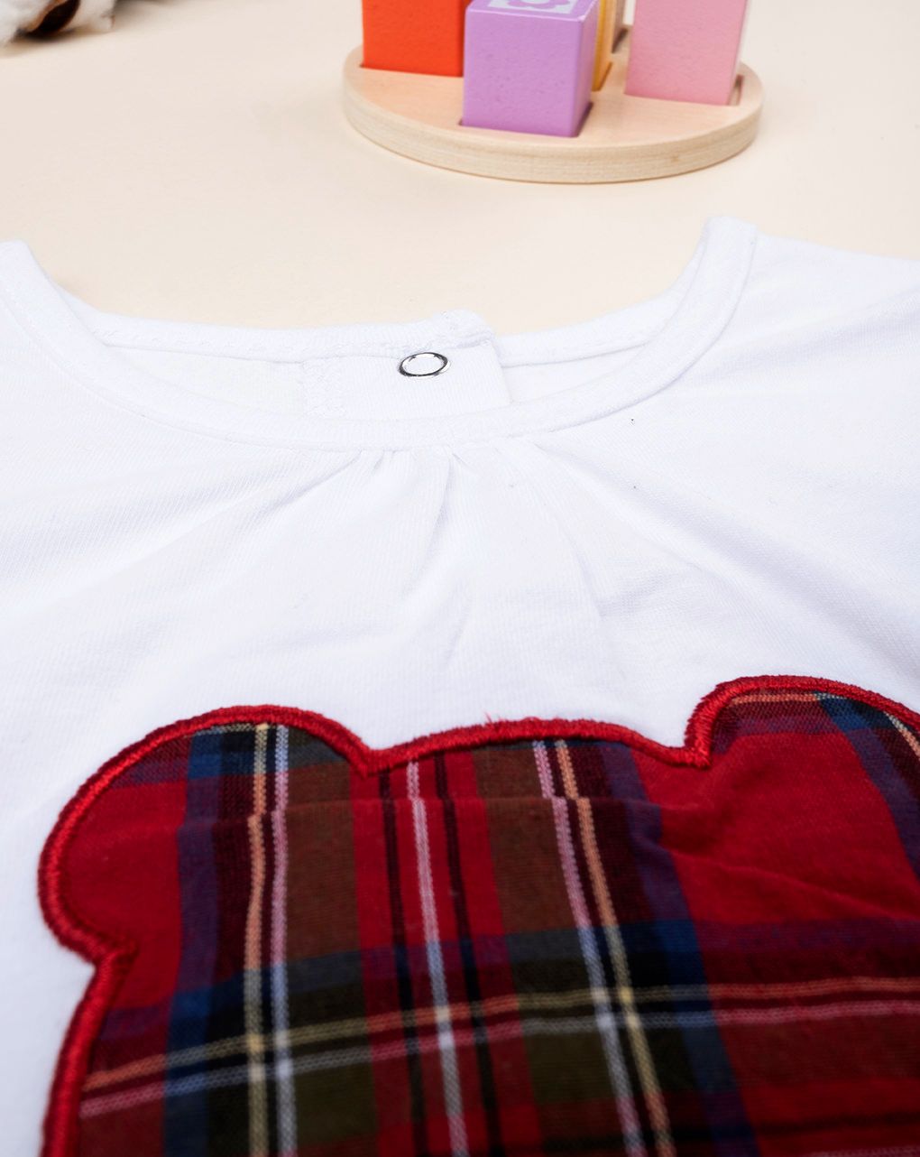 βρεφική μπλούζα λευκή lovely friends για κορίτσι - Prénatal