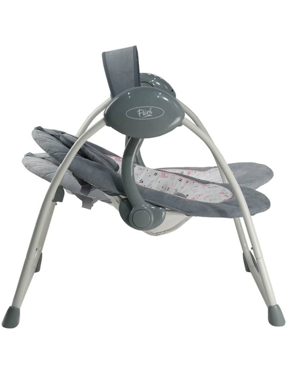 Bebe stars ηλεκτρικό ρηλάξ – κούνια flora 2 in 1 pink - Bebe Stars