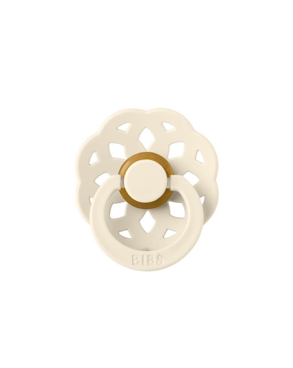 Bibs πιπίλες καουτσούκ boheme colour ivory / blossom 6+m σετ 2 τεμ. - BIBS