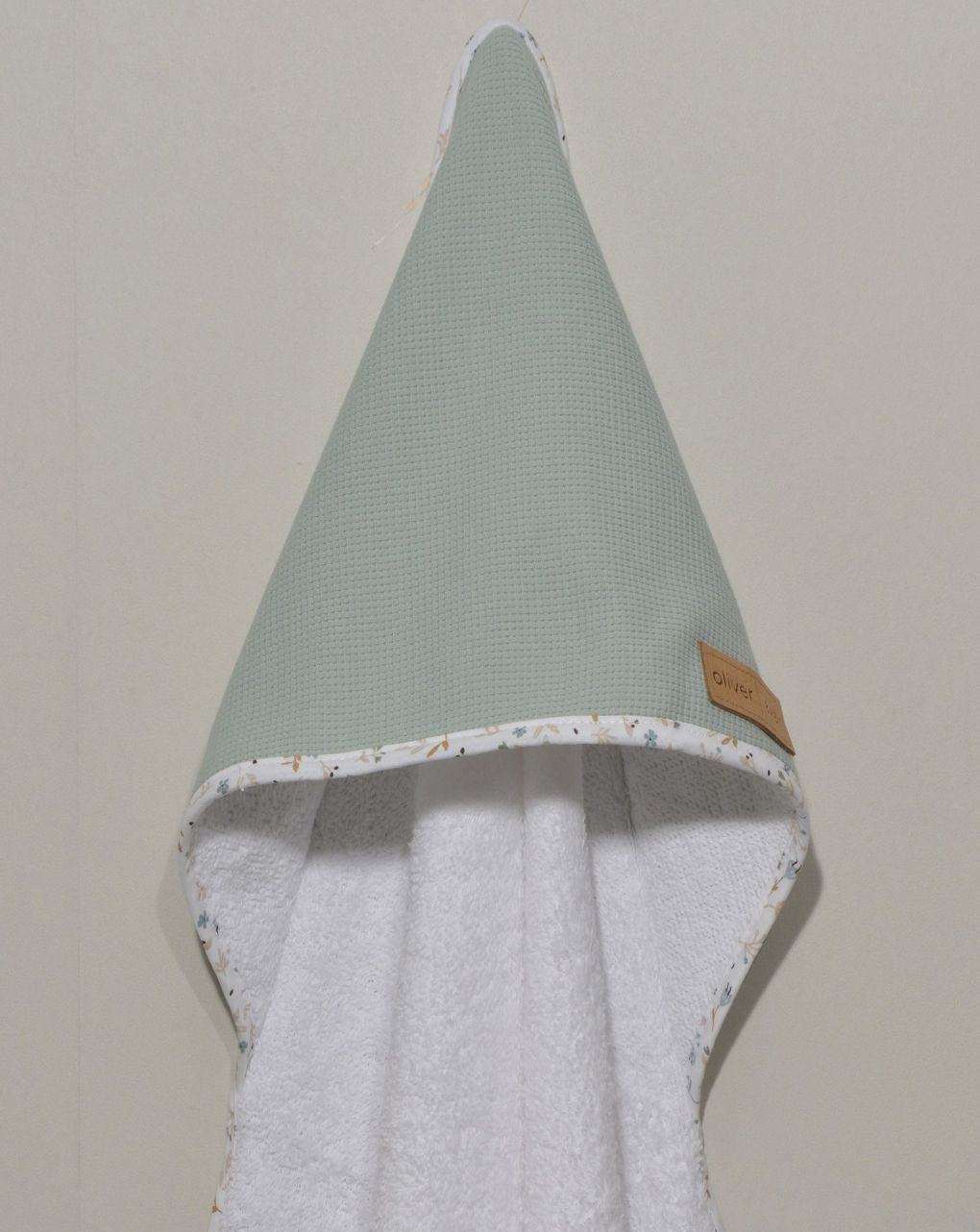 Baby oliver μπουρνούζι κάπα μέντα 46-6730-403 - Baby Oliver