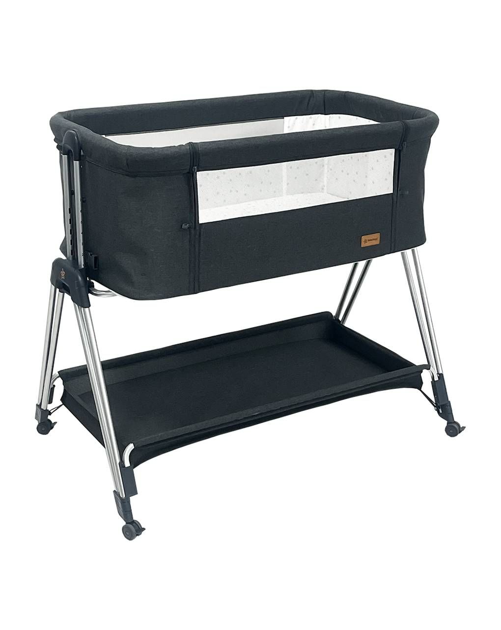 Bebe stars λίκνο pearl light grey