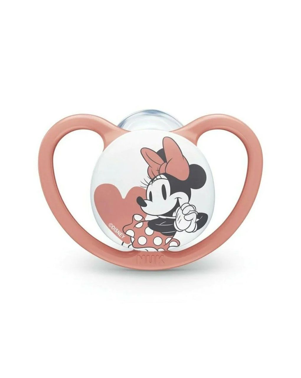 Nuk ορθοδοντική πιπίλα σιλικόνης space disney baby με θήκη 18-36m 1τεμ - Nuk