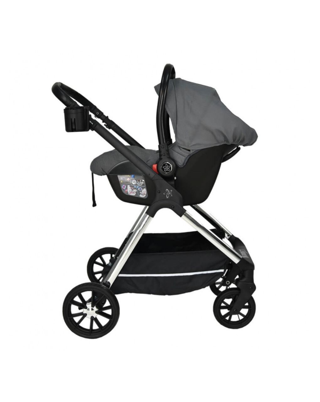 Bebe stars σύστημα μεταφοράς nammas 3 σε 1 grey 335-186 - Bebe Stars