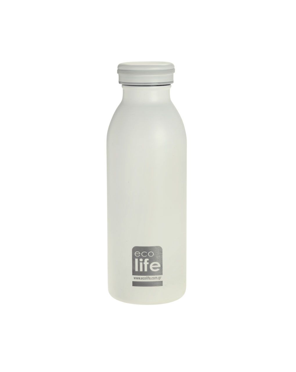 Ecolife μπουκάλι θερμός 450ml pastel white 33-bo-3045 - Ecolife