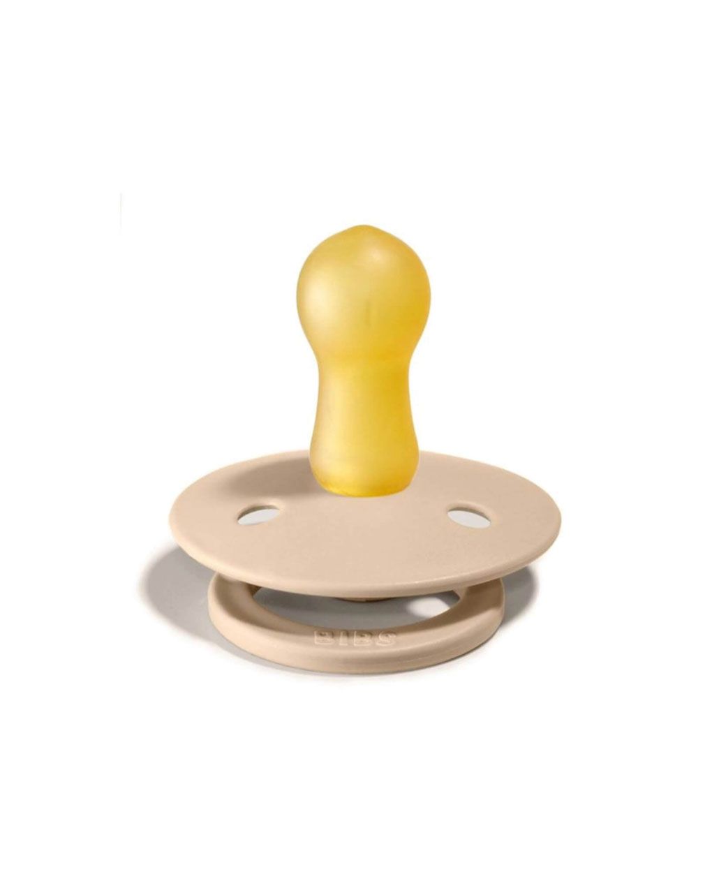 Bibs πιπίλες καουτσούκ colour vanilla / mustard 0+m σετ 2 τεμ. - BIBS
