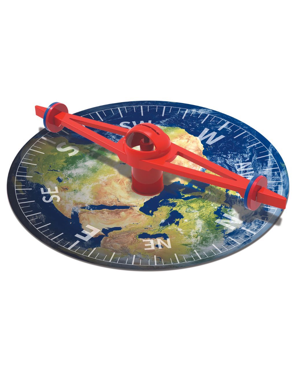 4μ κατασκευή μαγνητική πυξίδα γίγας 4m0559 - 4M TOYS