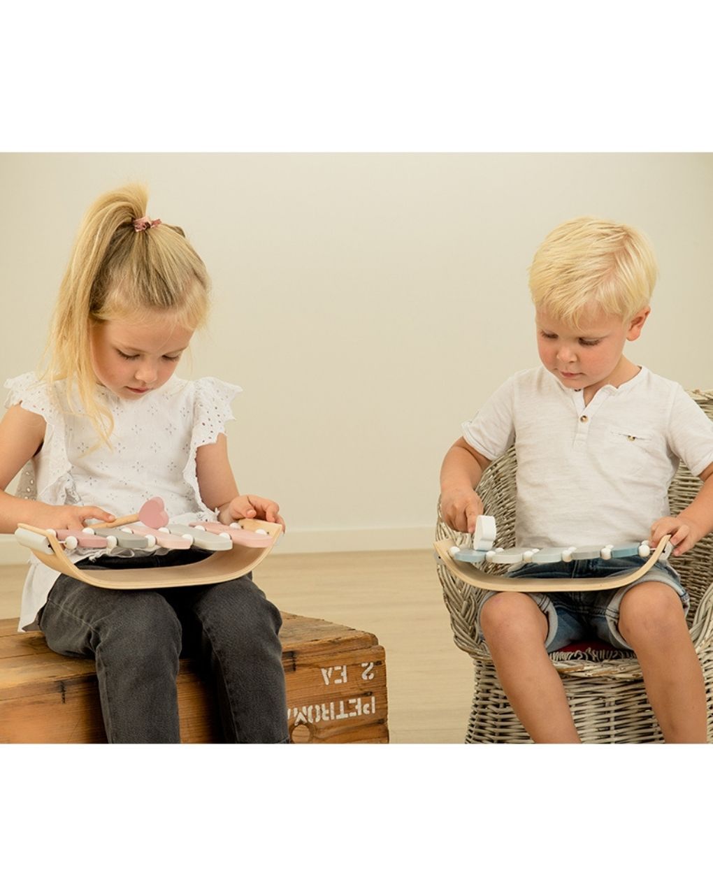 Label label ξύλινο ξυλόφωνο llwt-25460 - Label Label