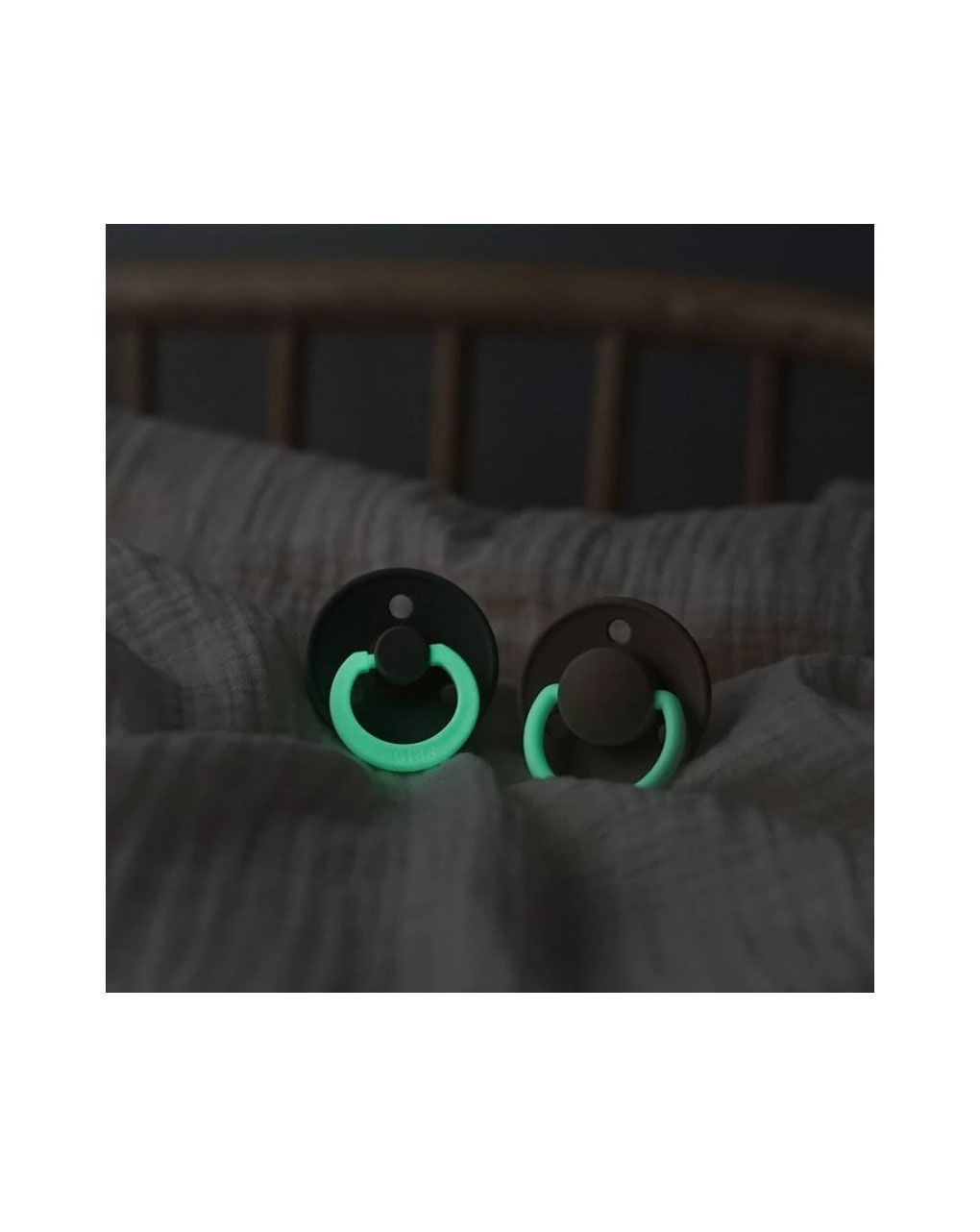 Bibs πιπίλες καουτσούκ colour sage / cloud night 6+m σετ 2 τεμ. - BIBS