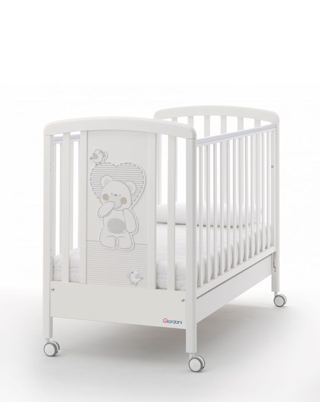 Giordani κούνια αρκουδάκι λευκή - Giordani