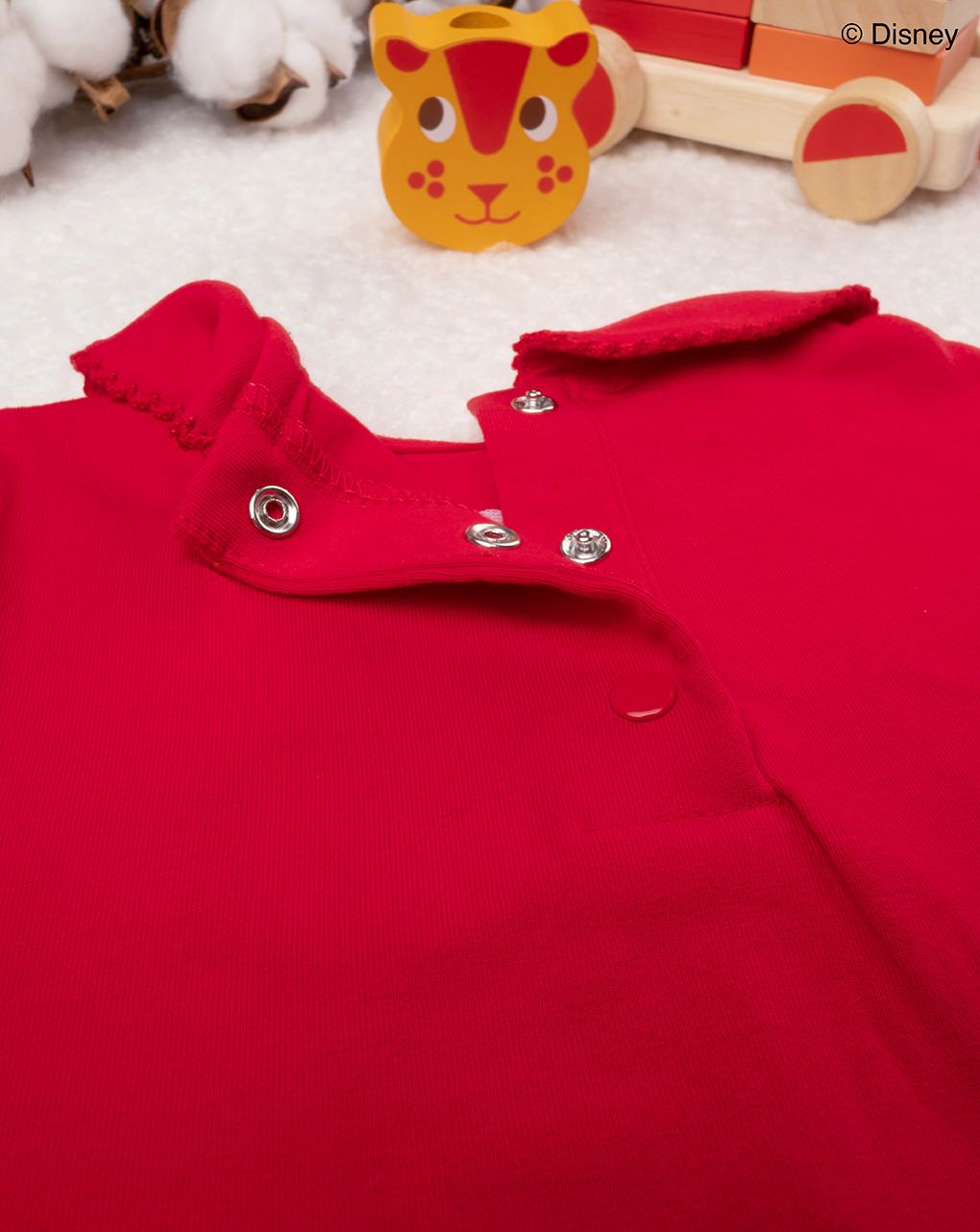 βρεφικό κορμάκι κόκκινο με τη minnie για κορίτσι - Prénatal