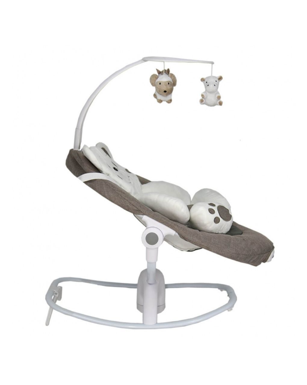 Bebe stars ηλεκτρικό ρηλάξ imagine 2 in 1 grey - Bebe Stars