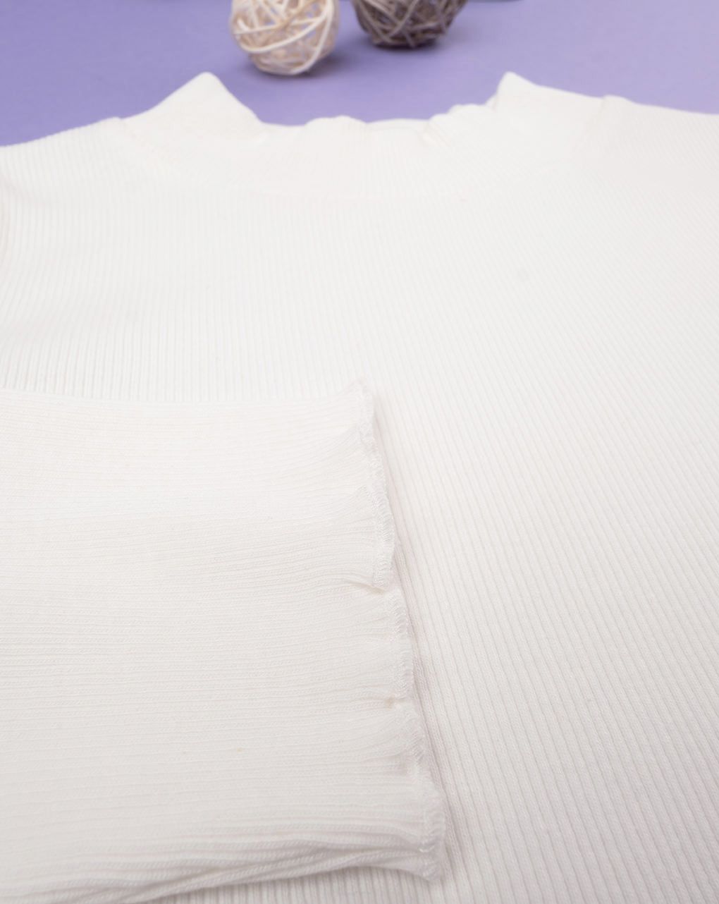 παιδική μπλούζα ζιβάγκο λευκή για κορίτσι - Prénatal