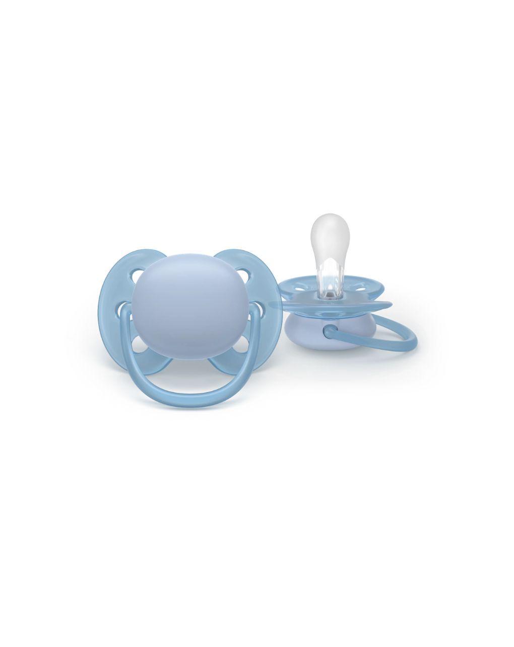 Philips avent πιπίλα σιλικόνης ultra soft 2τμχ 0-6 μηνών μπλε/πράσινο scf091/37 - Philips Avent
