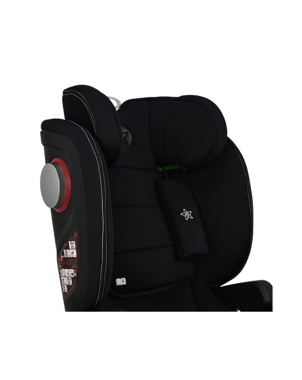 Bebe stars κάθισμα αυτοκινήτου isofix leon plus i-size (100-150cm) black 944-188 - Bebe Stars