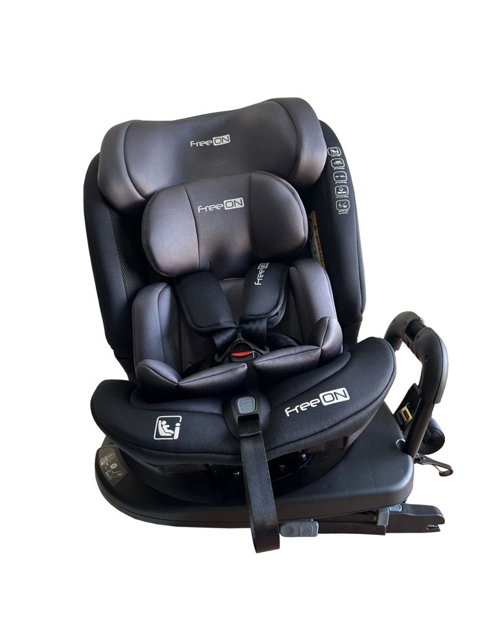 Freeon κάθισμα αυτοκινήτου με βάση epic i-size (40-150cm) black-grey 80678 - Freeon