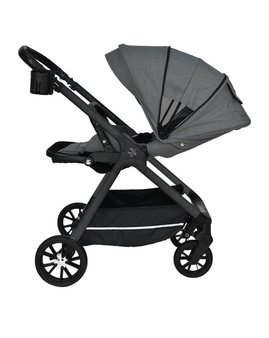 Bebe stars καρότσι nammas grey 346-186 - Bebe Stars