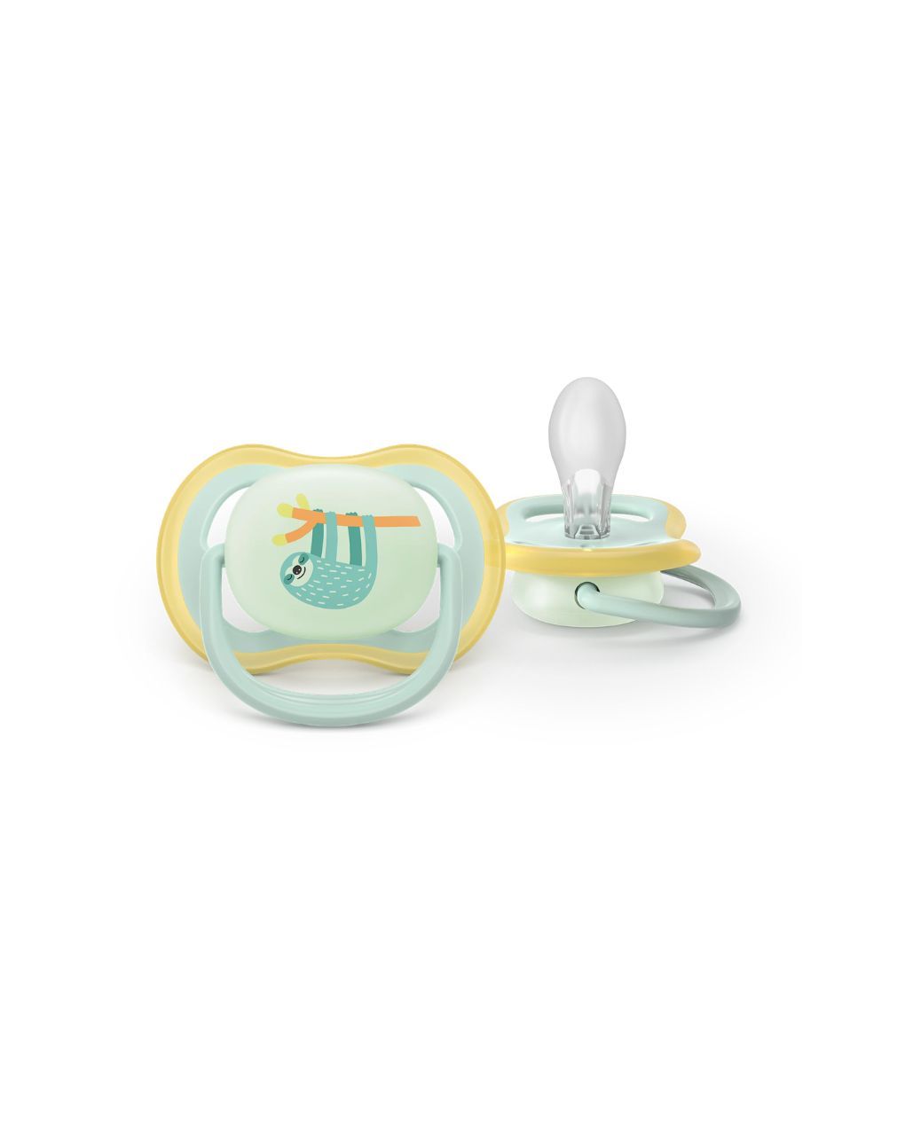 Philips avent πιπίλα σιλικόνης ultra air nighttime 2τμχ 0-6 μηνών κοάλα/τίγρης scf376/24 - Philips Avent