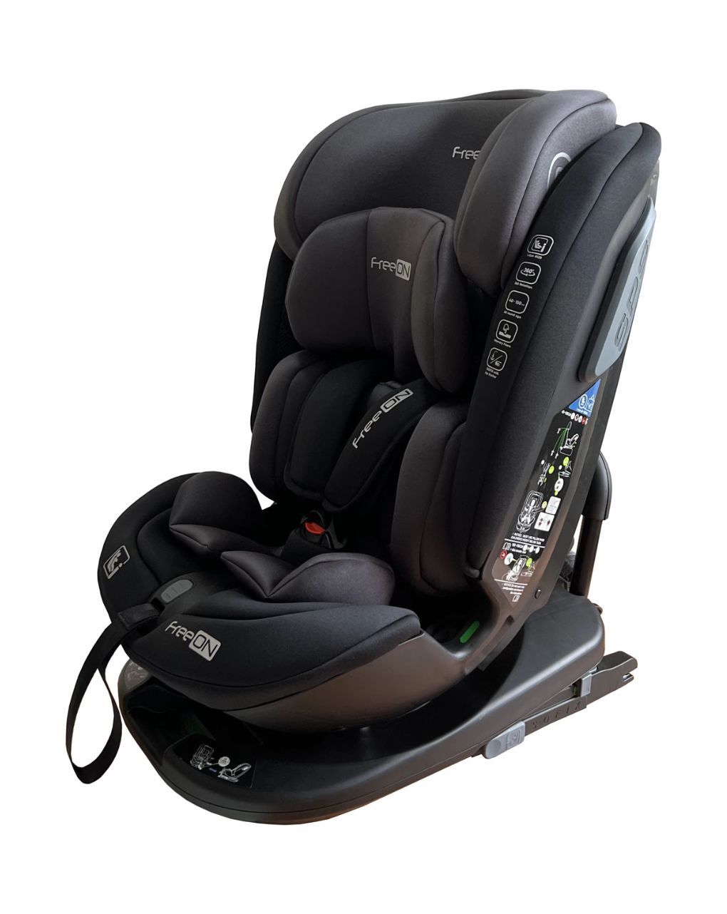 Freeon κάθισμα αυτοκινήτου με βάση epic i-size (40-150cm) black-grey 80678 - Freeon