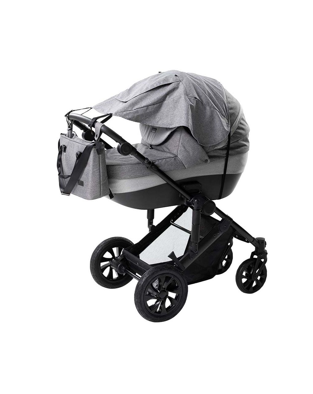 Freeοn σκίαστρο καροτσιού με παράθυρο γκρι 50+, 47122