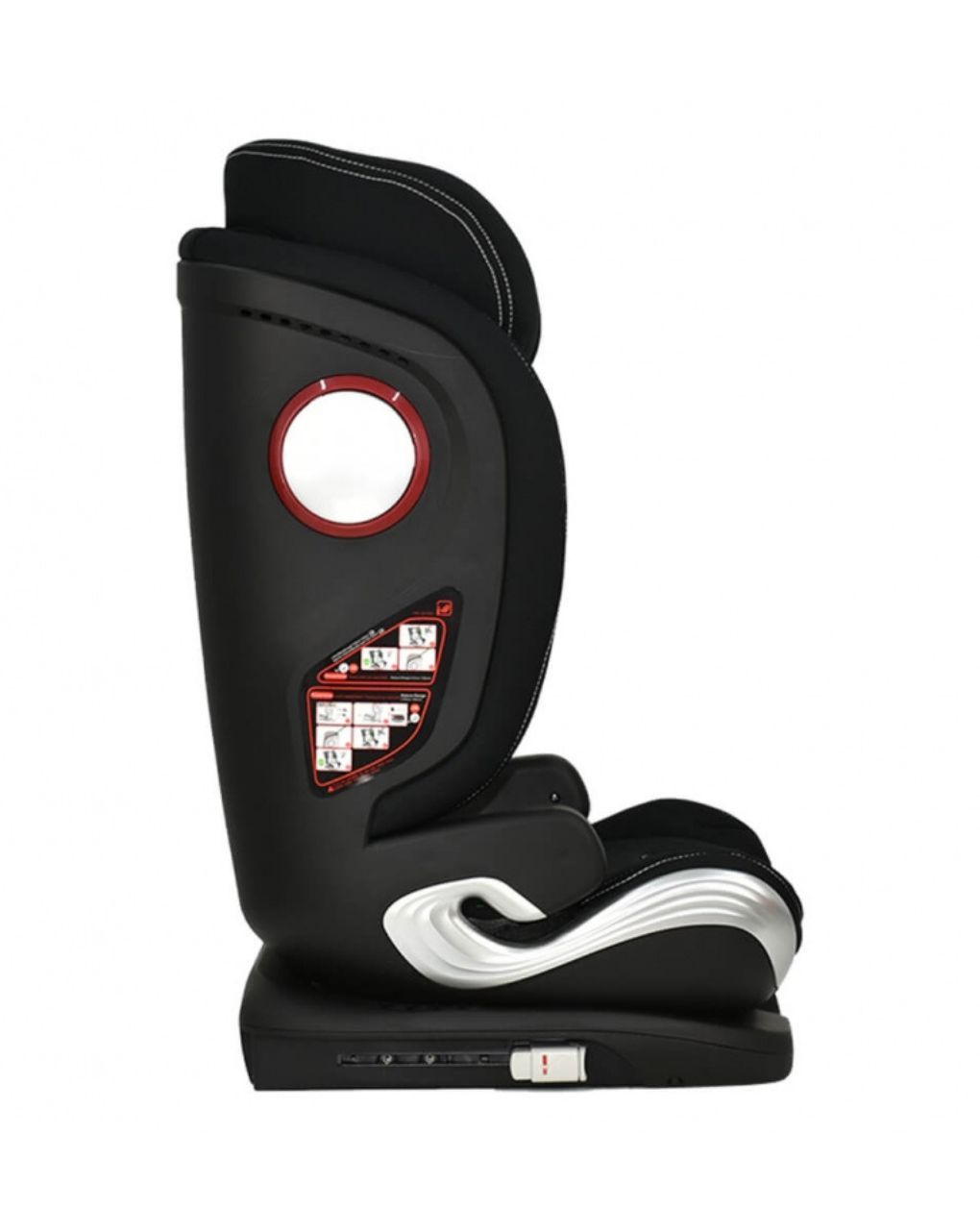 Bebe stars κάθισμα αυτοκινήτου isofix leon plus i-size (100-150cm) black 944-188 - Bebe Stars