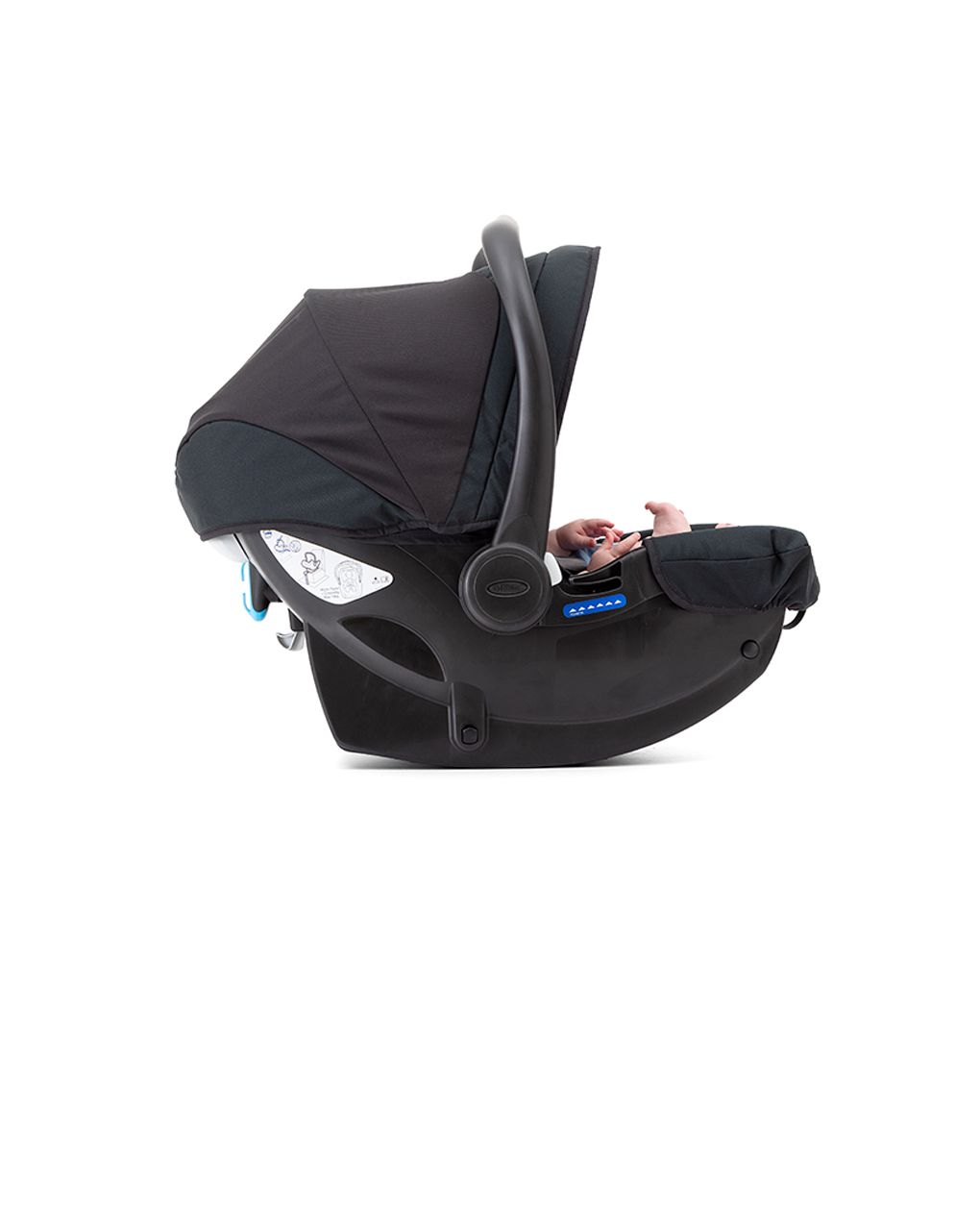 Graco κάθισμα αυτοκινήτου snugessentials r129 i-size (40-75cm) midnight black - Graco