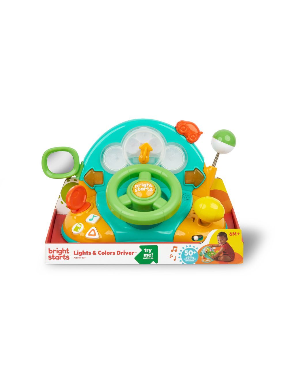 Bright starts kids ii lights colors driver παιχνίδι 52178 - KIDS II