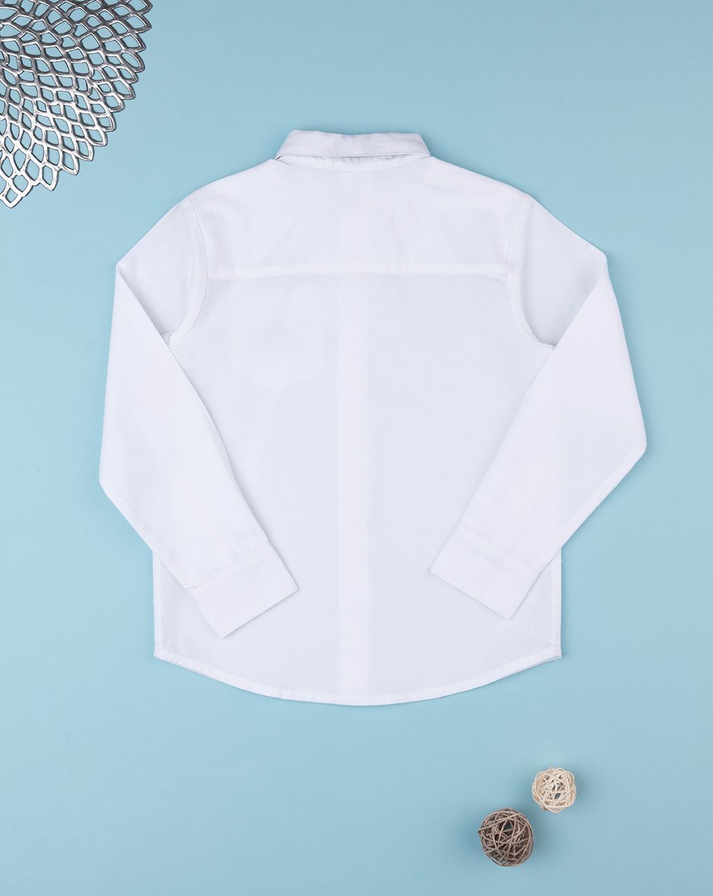 παιδικό πουκάμισο λευκό με παπιγιόν για αγόρι - Prénatal