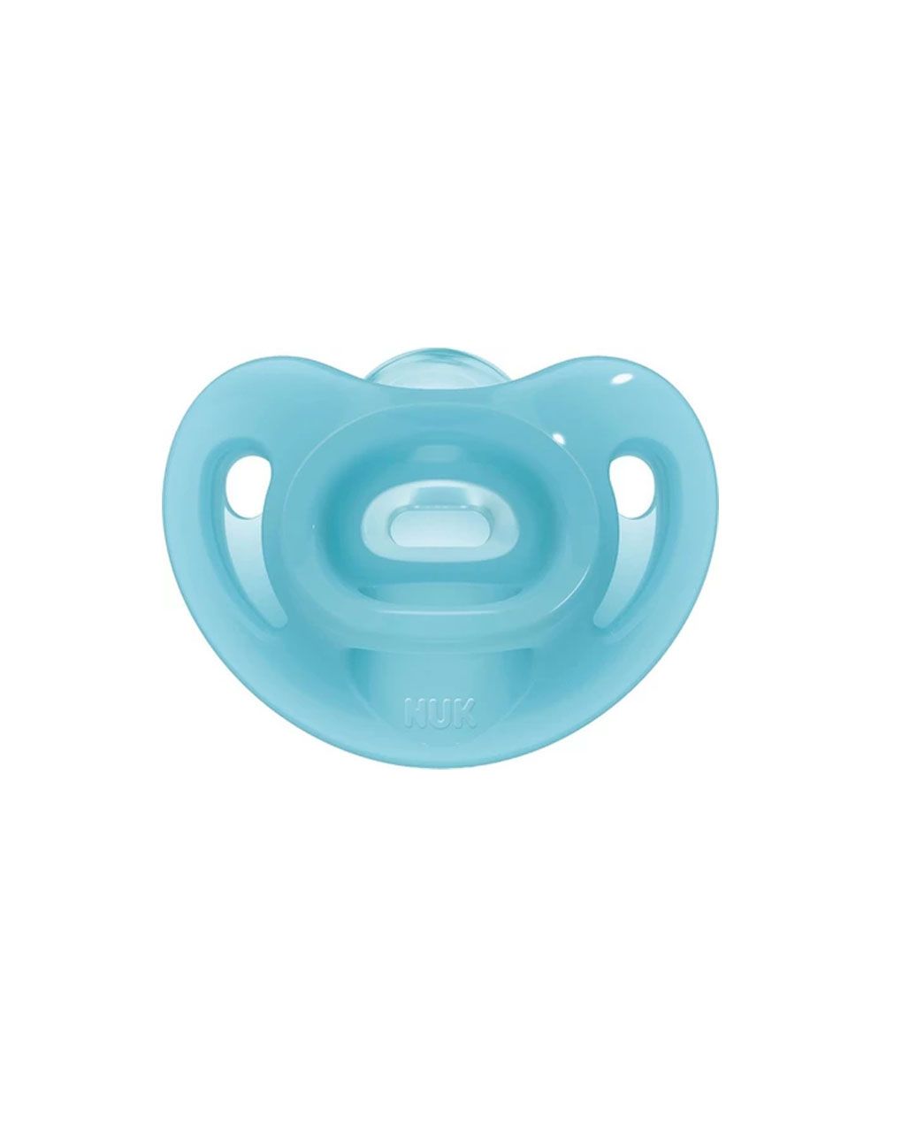 Nuk πιπίλα σιλικόνης sensitive με θήκη 6-18m 1 τεμ. - Nuk