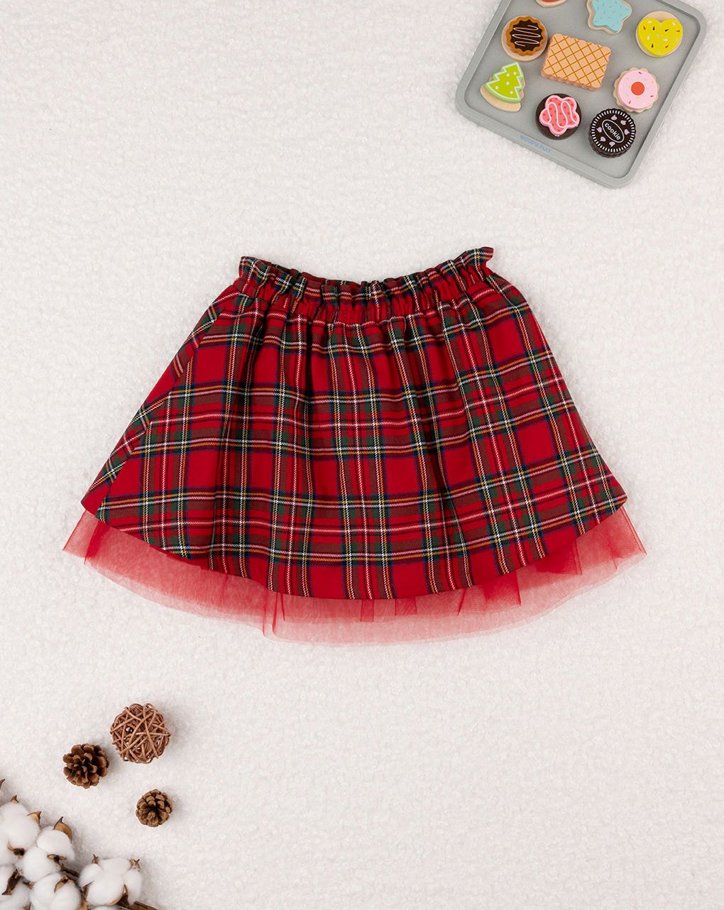 παιδική φούστα καρό για κορίτσι - Prénatal