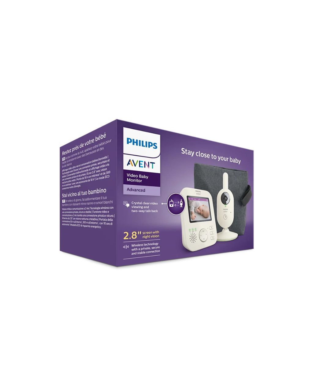 Philips avent ενδοεπικοινωνία με κάμερα scd882/26 - Philips Avent