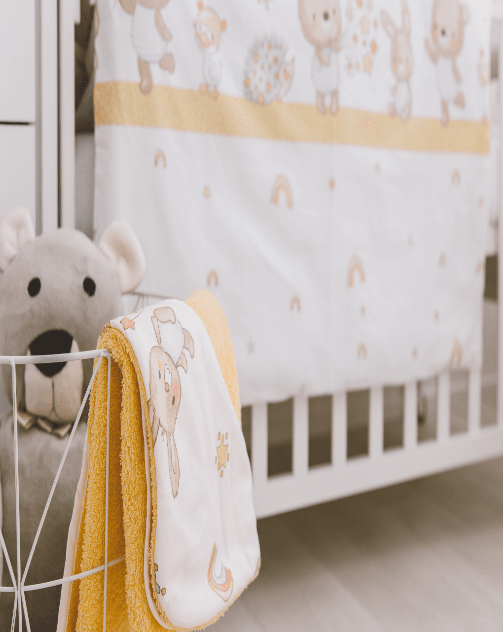 Bubaba σετ για κρεβάτι 5 τμχ happy friends 50047 - BUBABA