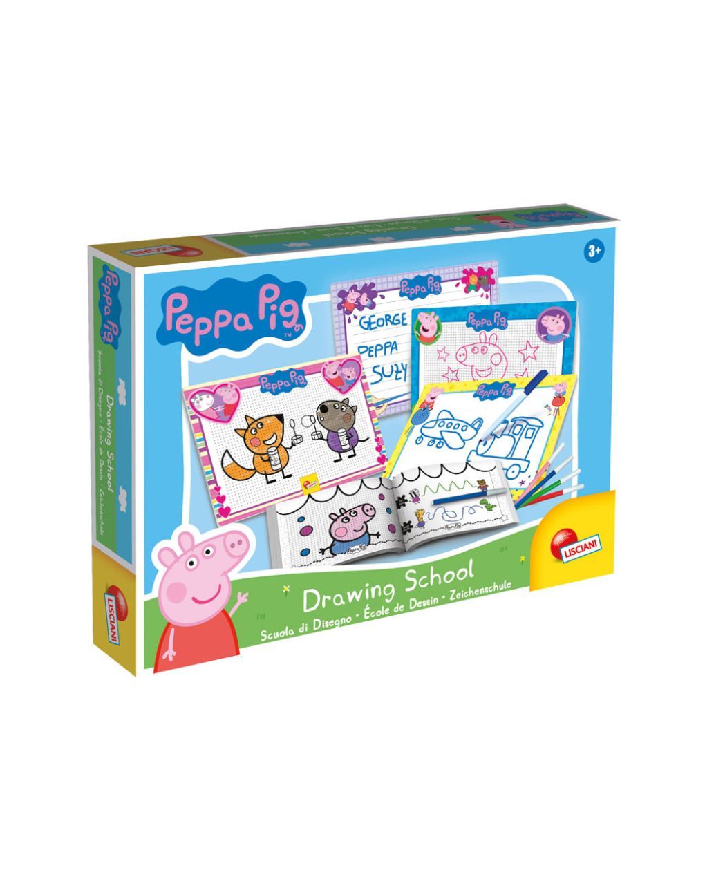 Lisciani σχολή σχεδίου peppa pig 14.92215 - Lisciani