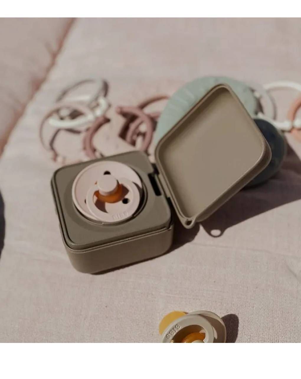 Bibs θήκη πιπίλας vanila - BIBS