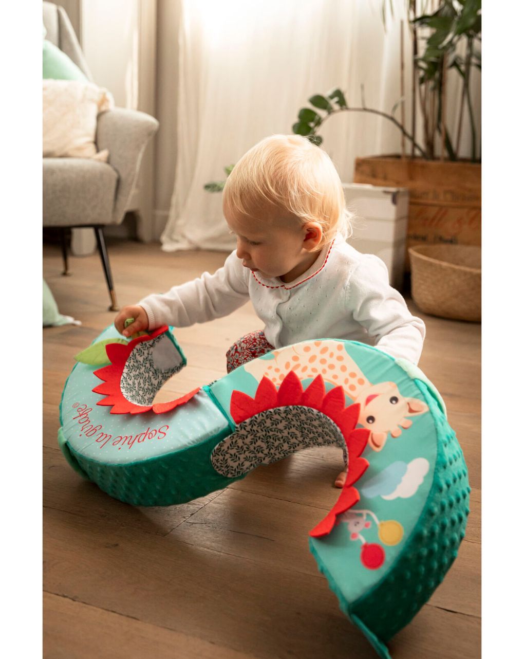 Sophie la girafe σπονδυλωτός τροχός κινητικών δεξιοτήτων s240129 - SOPHIE LA GIRAFE