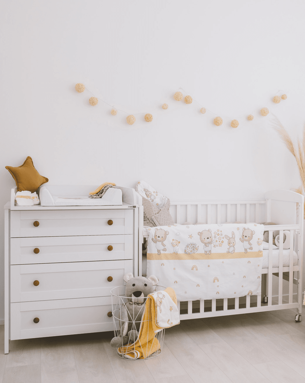 Bubaba σετ για κρεβάτι 5 τμχ happy friends 50047 - BUBABA