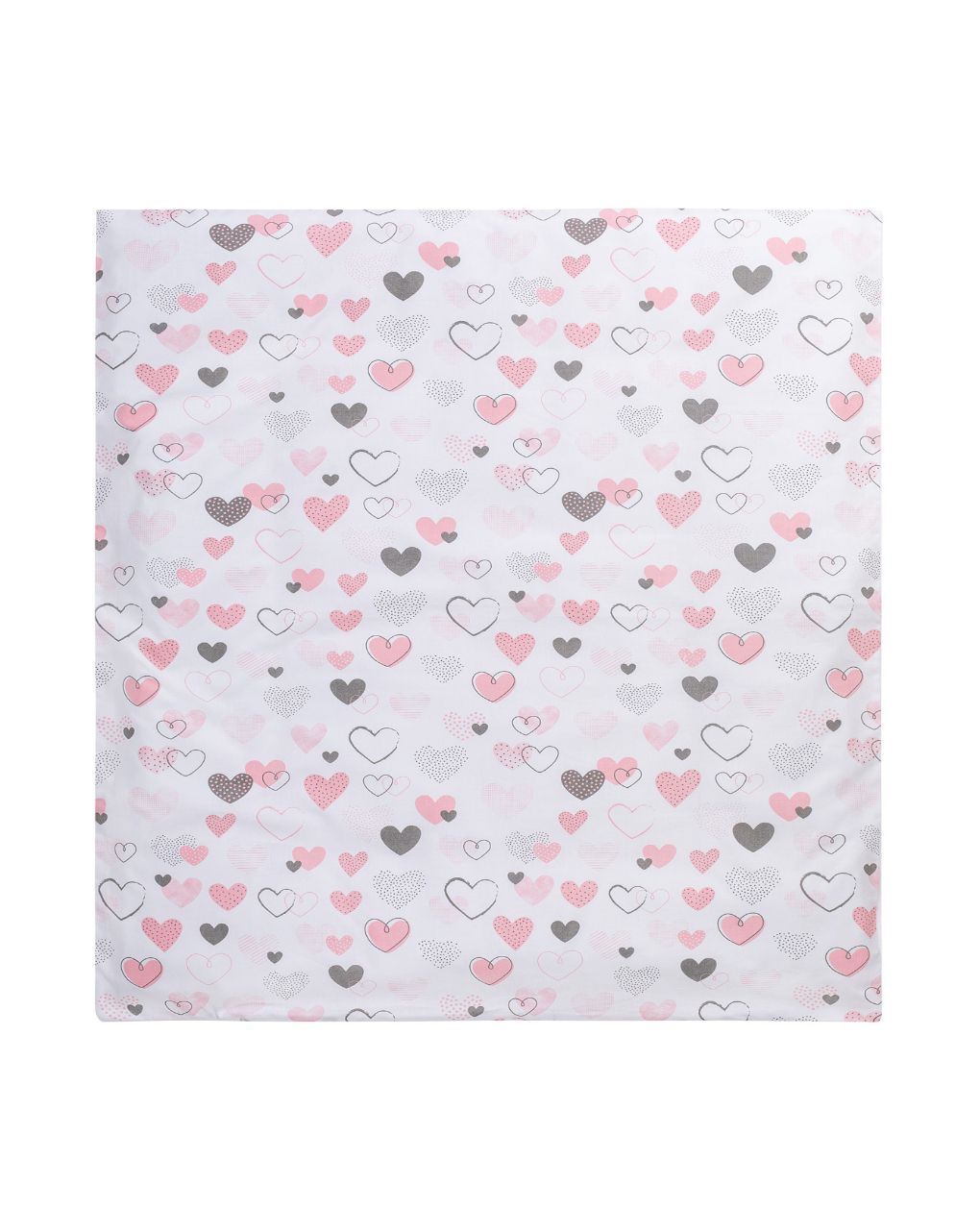 Bubaba σετ για κρεβάτι 2 τμχ pink hearts 50078 - BUBABA