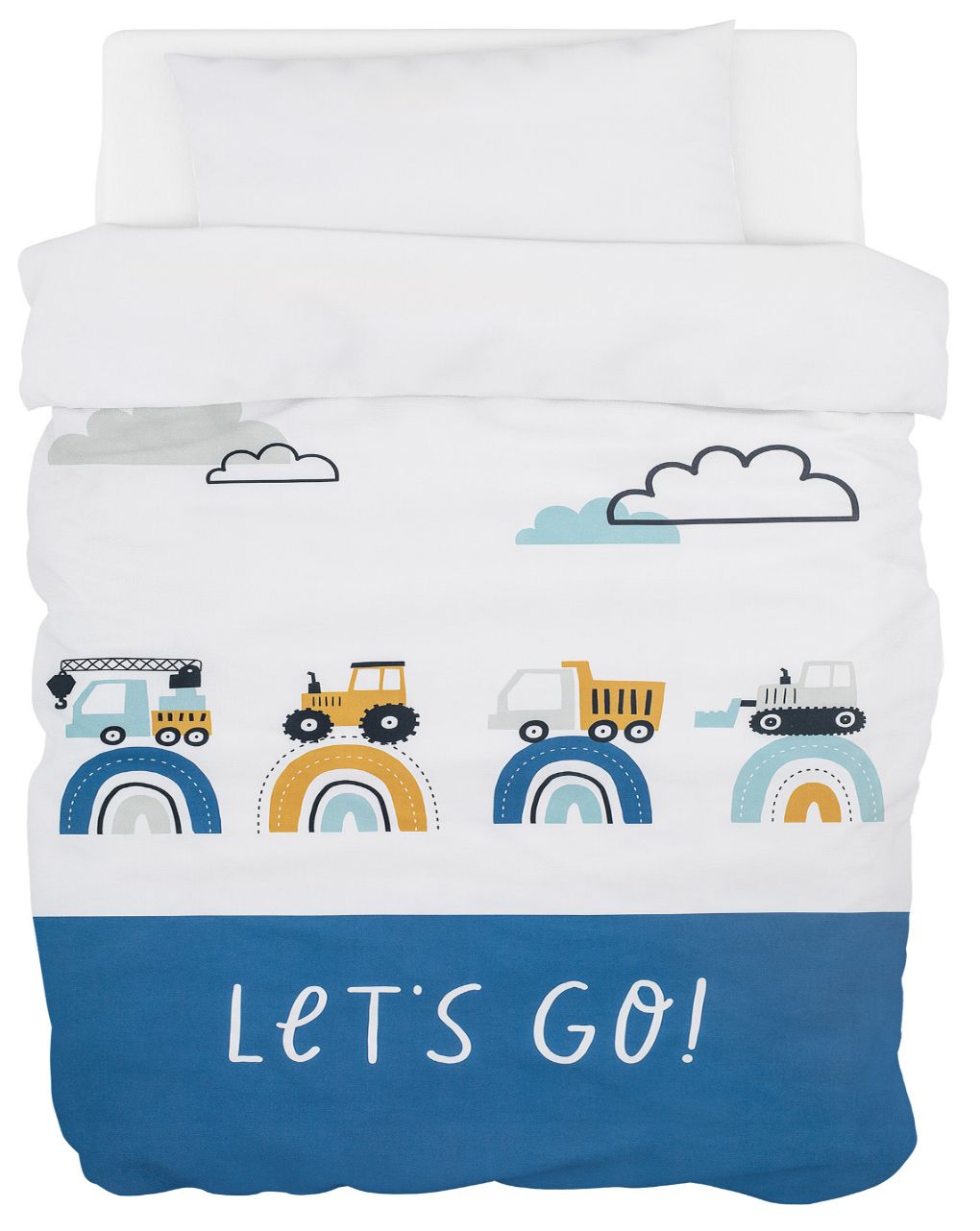 Bubaba σετ για κρεβάτι 6 τμχ happy builders 50009 - BUBABA