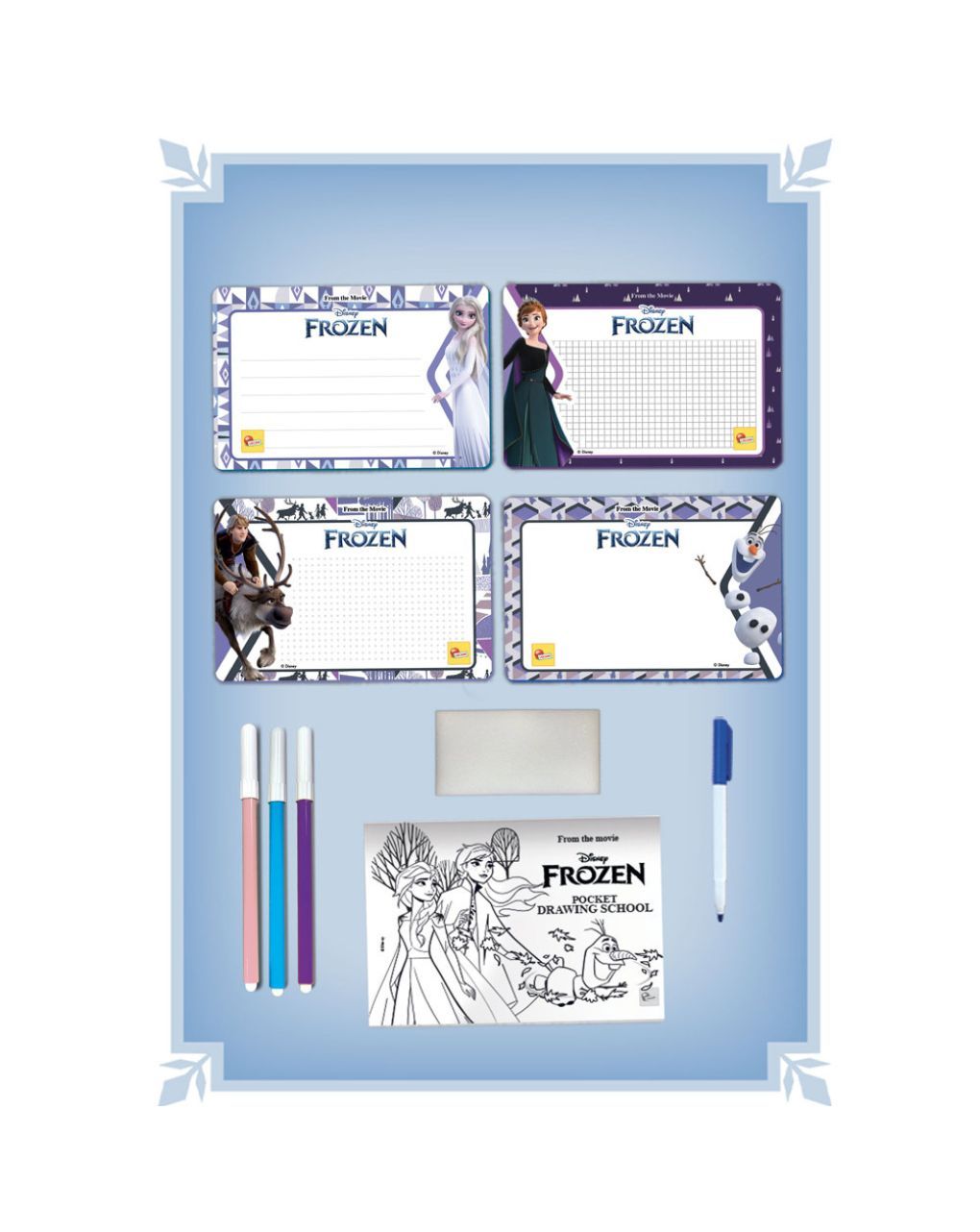 Lisciani σχολή σχεδίου frozen pocket 18.92192 - Lisciani