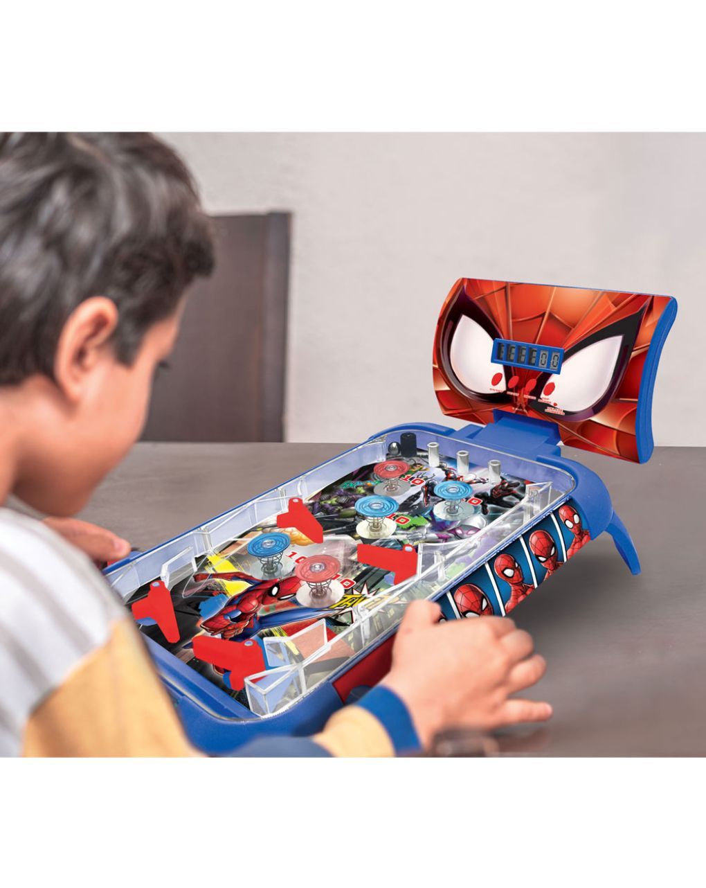 Lexibook ηλεκτρονικό φλίπερ spiderman με φώτα και ήχους 25.jg610sp - LEXIBOOK