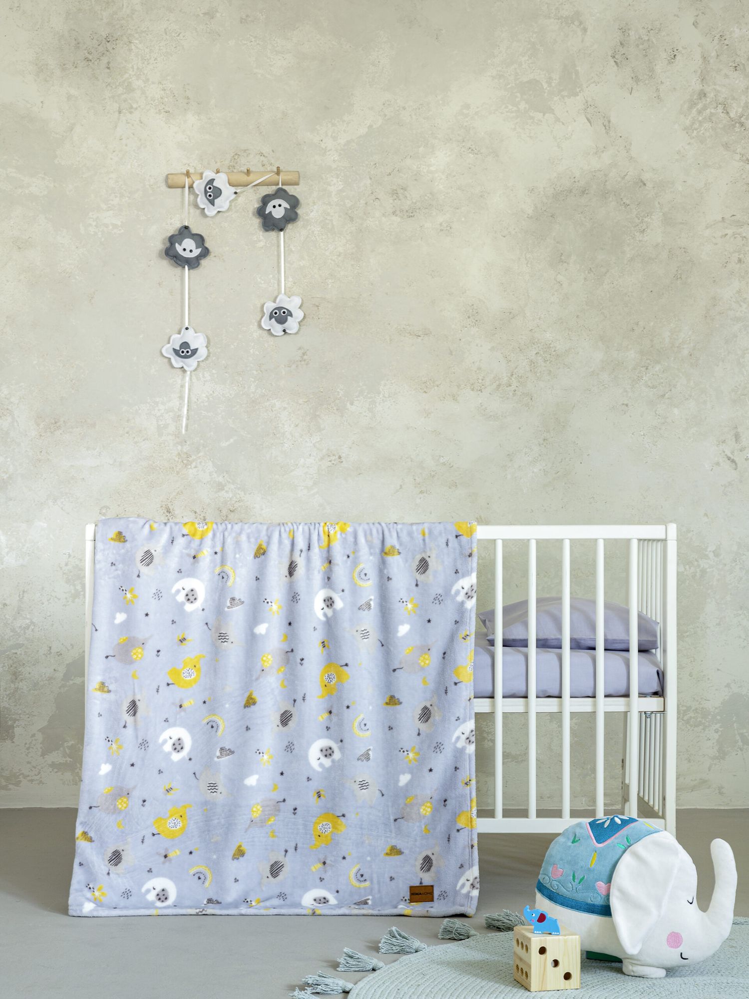 Nima home κουβέρτα κούνιας elfi 32370 - Nima