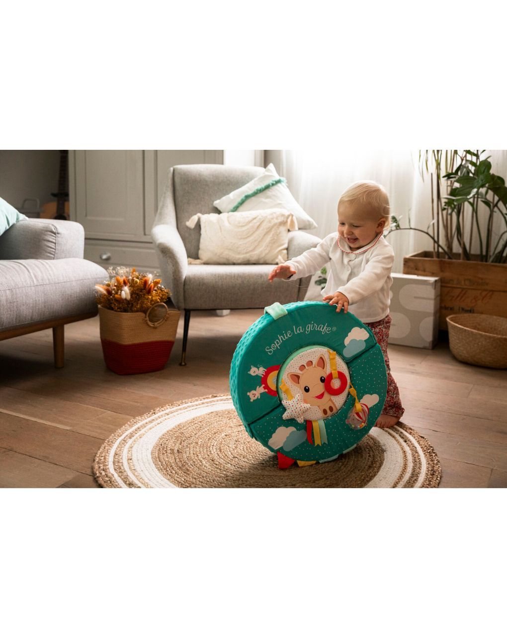 Sophie la girafe σπονδυλωτός τροχός κινητικών δεξιοτήτων s240129 - SOPHIE LA GIRAFE
